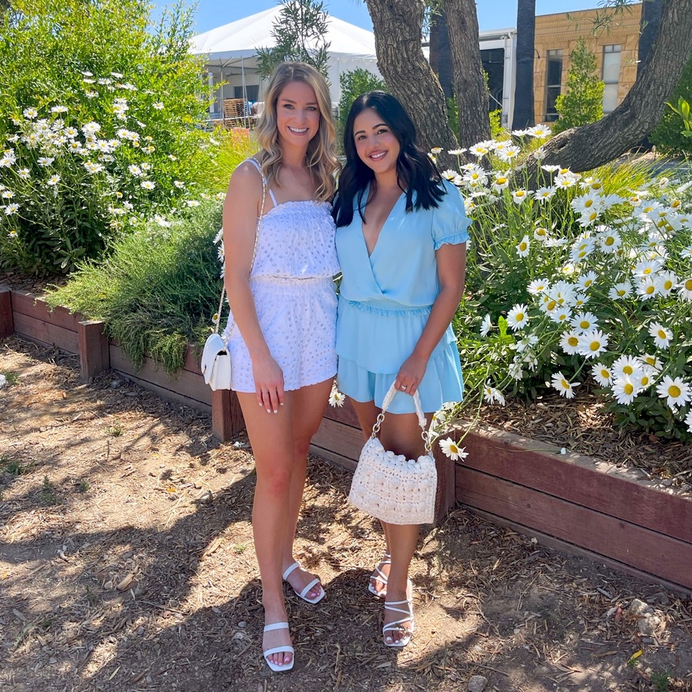 Revolve Amanda Uprichard Light Blue Dress Medium